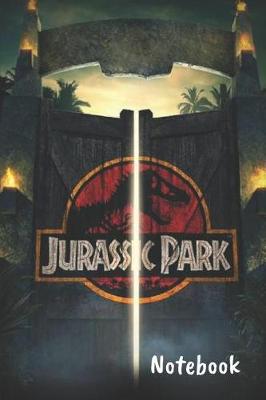 Book cover for Jurassic Park Notebook