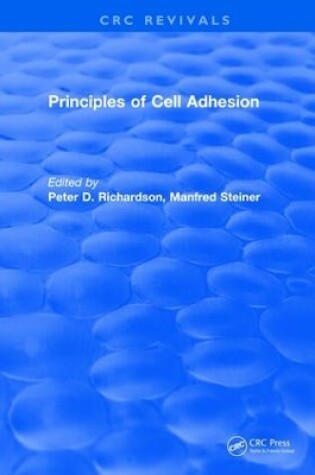 Cover of Principles of Cell Adhesion (1995)