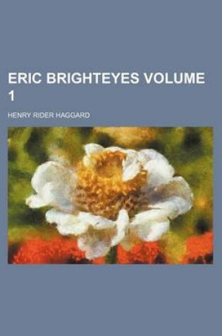 Cover of Eric Brighteyes Volume 1