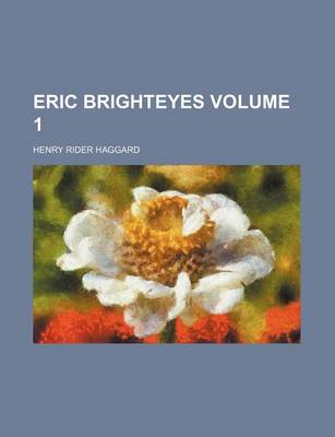Book cover for Eric Brighteyes Volume 1