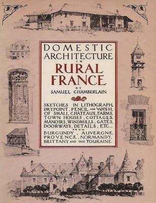 Cover of Domestic Architecture of Rural France