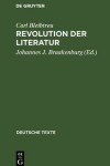 Book cover for Revolution Der Literatur