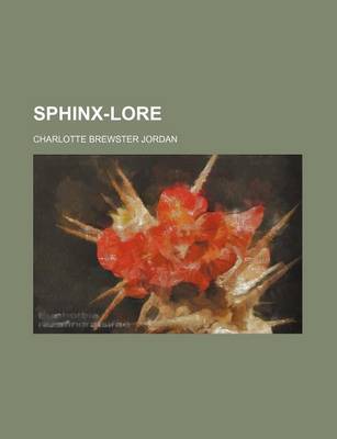 Book cover for Sphinx-Lore