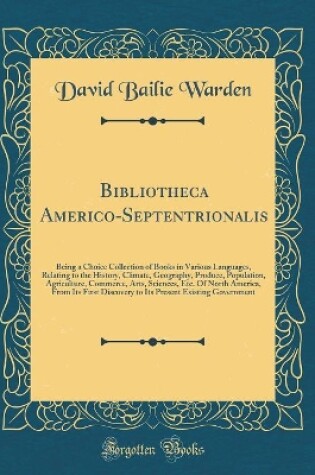 Cover of Bibliotheca Americo-Septentrionalis