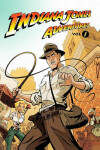 Book cover for Indiana Jones Adventures, Volume 1