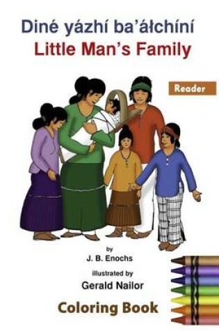 Cover of Little Man's Family Coloring Book