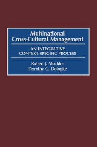 Cover of Multinational Cross-Cultural Management