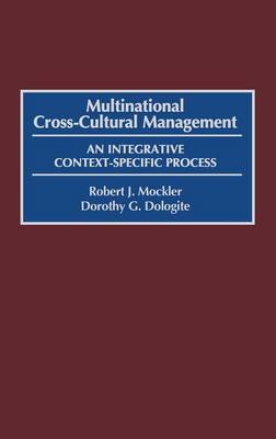 Book cover for Multinational Cross-Cultural Management