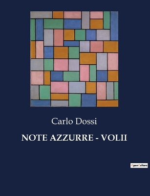 Book cover for Note Azzurre - Volii