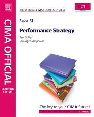 Book cover for Cima Official Learning System Performance Strategy