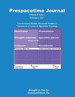 Cover of Prespacetime Journal Volume 8 Issue 2