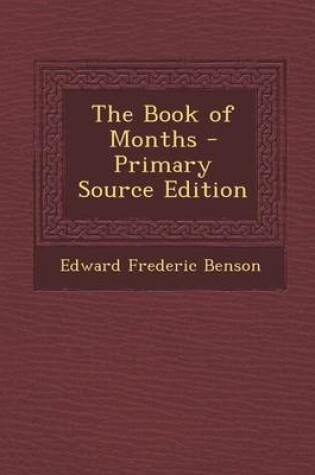 Cover of The Book of Months