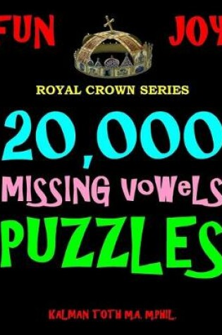 Cover of 20,000 Missing Vowels Puzzles