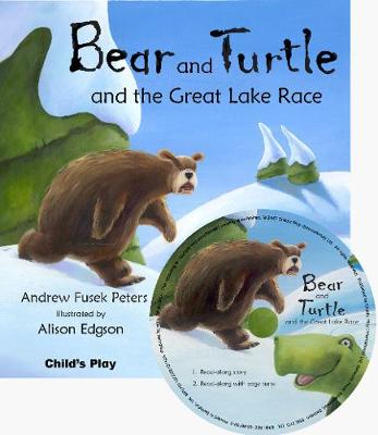 Book cover for Bear and Turtle and the Great Lake Race