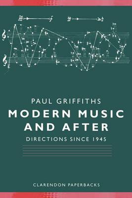 Book cover for Modern Music and After