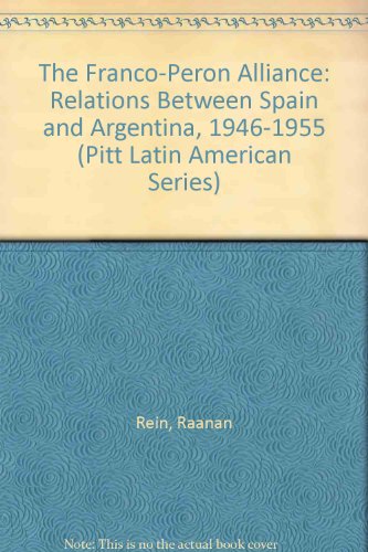 Book cover for The Franco-Peron Alliance