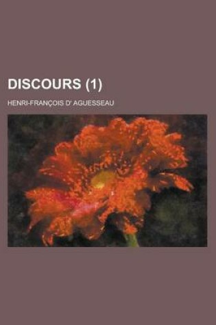 Cover of Discours (1)