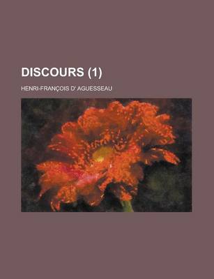 Book cover for Discours (1)