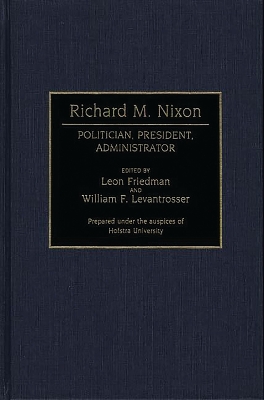 Book cover for Richard M. Nixon