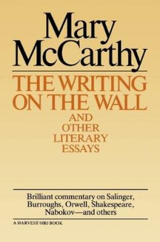 Cover of Writing on the Wall & Other Lit Essays