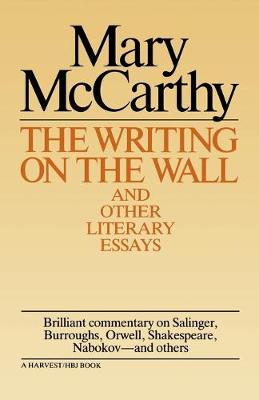 Book cover for Writing on the Wall & Other Lit Essays
