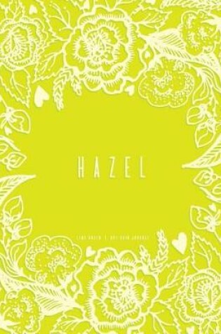 Cover of Hazel - Lime Green Dot Grid Journal