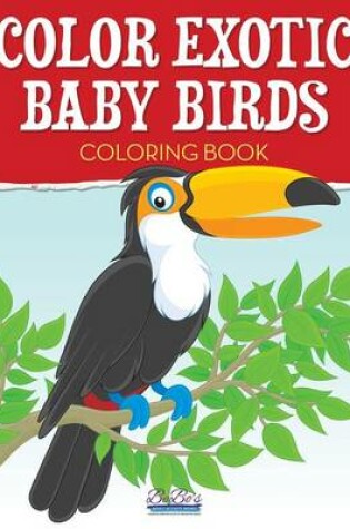 Cover of Color Exotic Baby Birds Coloring Book