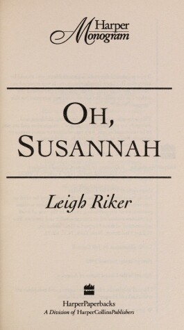Book cover for Oh Susannah