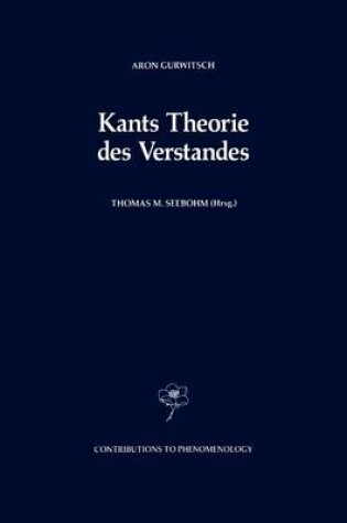 Cover of Kants Theorie des Verstandes