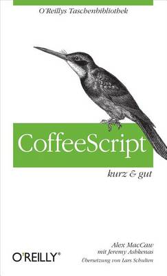 Book cover for Coffeescript Kurz & Gut