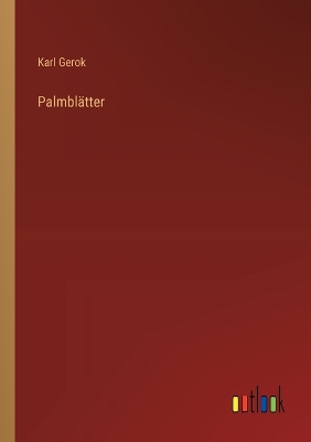 Book cover for Palmbl�tter