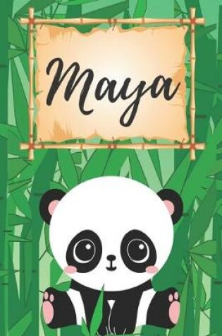 Cover of personalisiertes Notizbuch Panda / Malbuch / Kritzelbuch / Tagebuch / Journal / Notizheft / DIN A5 / Geschenke Maya