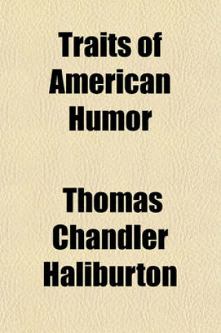 Cover of Traits of American Humor