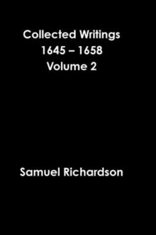 Cover of Collected Writings 1645 - 1658 Volume 2