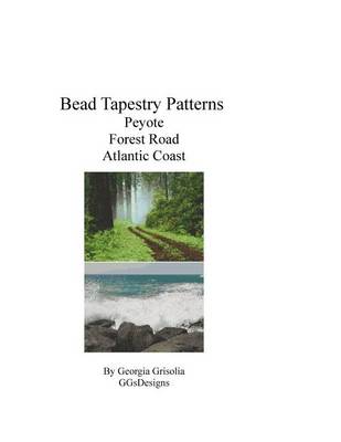Book cover for bead tapestry patterns peyote forest road atlantic coast