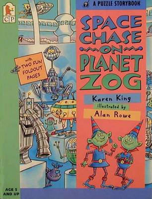 Book cover for Space Chase on Planet Zog