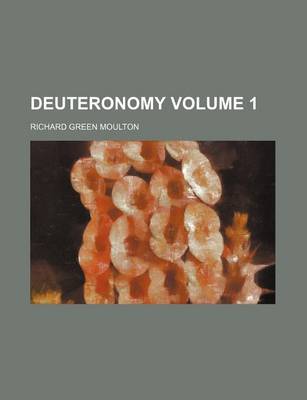 Book cover for Deuteronomy Volume 1