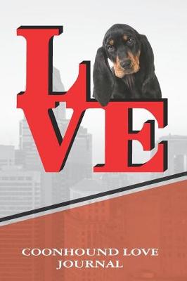 Book cover for Coonhound Love Journal