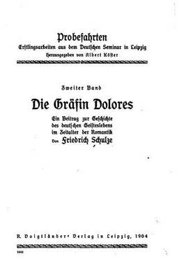 Book cover for Die grafin Dolores