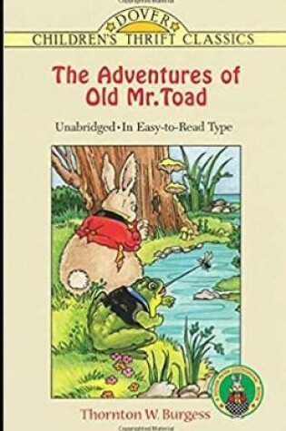 Cover of The Adventures of Old Mr. Toad illustrated