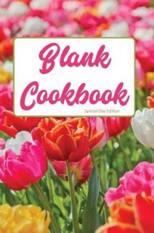 Cover of Blank Cookbook Special Day Edition