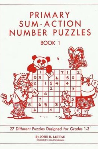 Cover of Primary Sum-Action Number Puzzles Book 1