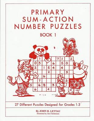 Book cover for Primary Sum-Action Number Puzzles Book 1