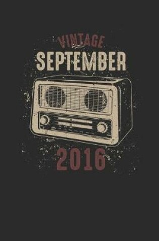 Cover of Vintage September 2016