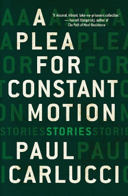 Book cover for A Plea for Constant Motion