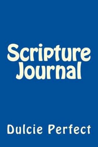 Cover of Scripture Journal