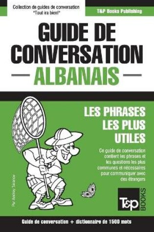 Cover of Guide de conversation Francais-Albanais et dictionnaire concis de 1500 mots