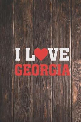 Book cover for I Heart Love Georgia - State Pride Journal