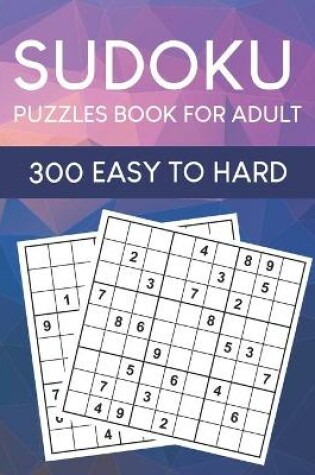 Cover of Sudoku Puzzles Book for Adult