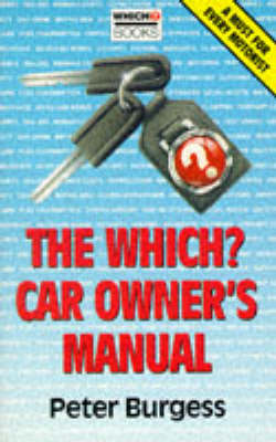 Book cover for "Which?" Car Owner's Manual